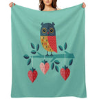 Owl Always Love You Easy Care Throw Blanket