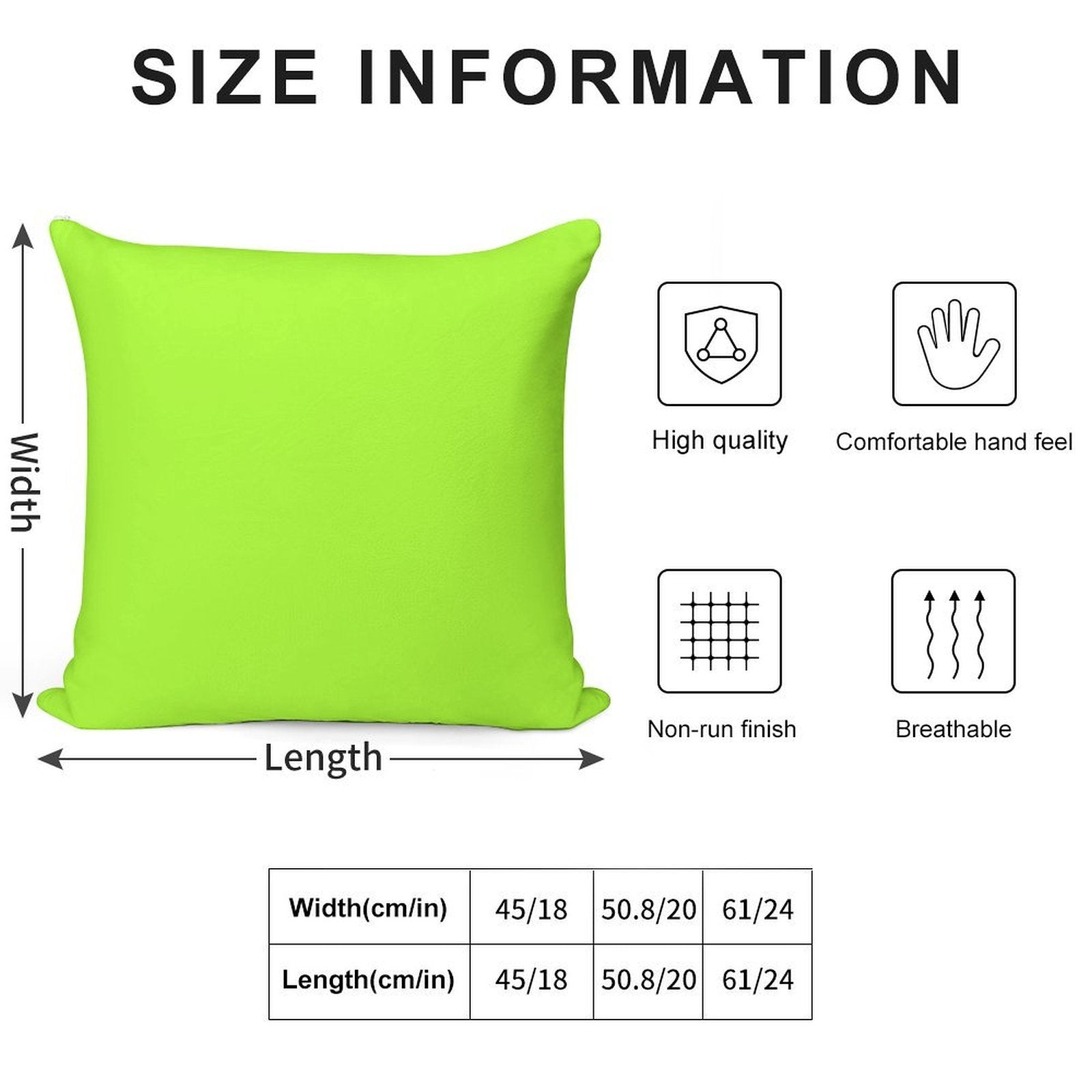 PLAIN GREEN YELLOW -100 YELLOW SHADES ON OZCUSHIONS ON ALL PRODUCTS Soft Ultra-Soft Texture Throw Pillow