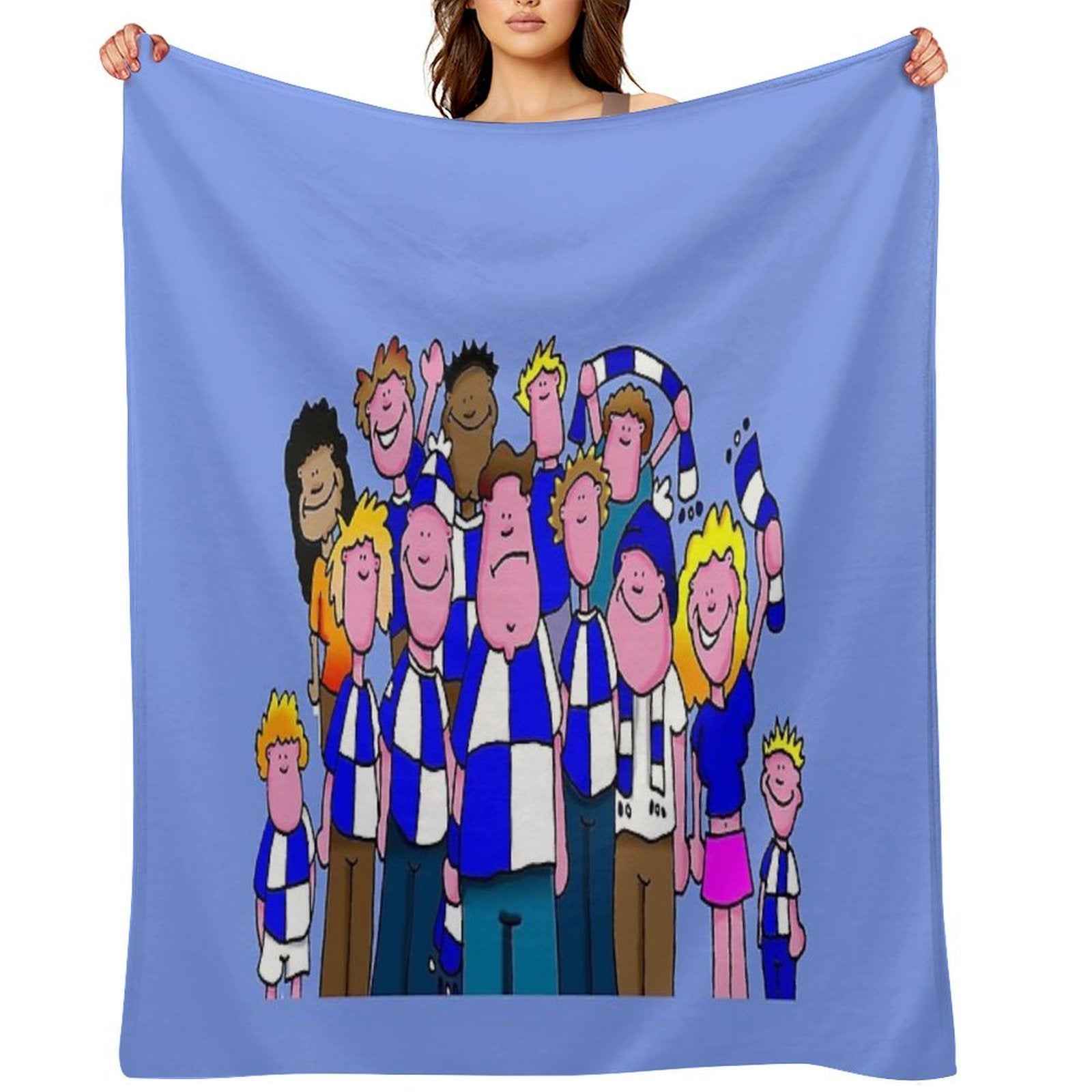 Bristol Rovers Shrink-resistant Throw Blanket