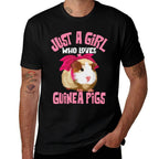 Funny Guinea Pig Costume For Women Girls Guinea Pig Lover  Soft T-Shirt