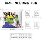 Pepe Muto Soft Gift Ready Throw Pillow