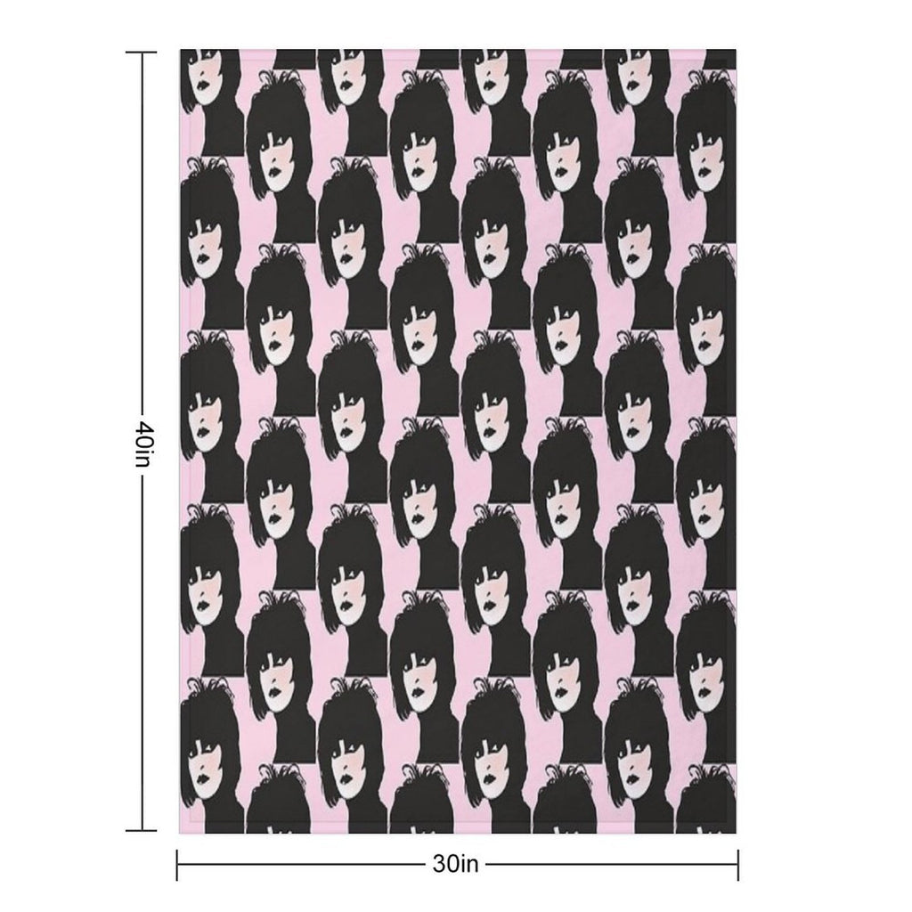 Siouxsie Sioux Compact Throw Blanket