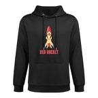 Red Rocket Dog Funny Dank Meme Memes Men Women Casual Wear Hoodie