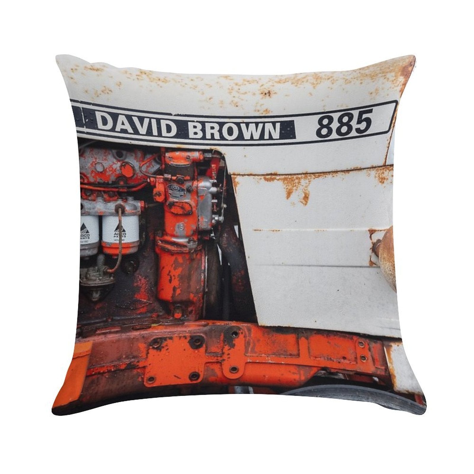Vintage David Brown 885 Soft Decorative Cover Throw Pillow