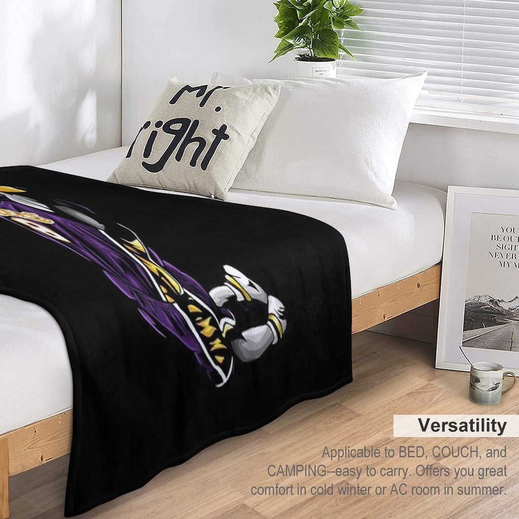 Kobe A Career Retrospective Easy Care Throw Blanket