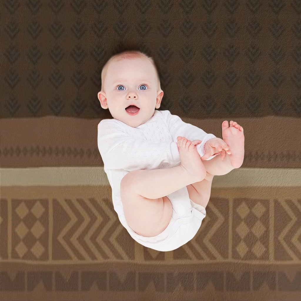 Decorative Ethnic Shrink-resistant Throw Blanket