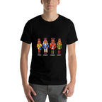 Christmas Nutcracker Funny Christmas Black African American  Graphic-printed T-Shirt