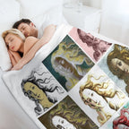 Warhol Venus Multi-functional Throw Blanket