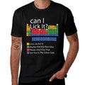 Can I Lick It Funny 100 Days Of School Periodic Table  Breathable T-Shirt