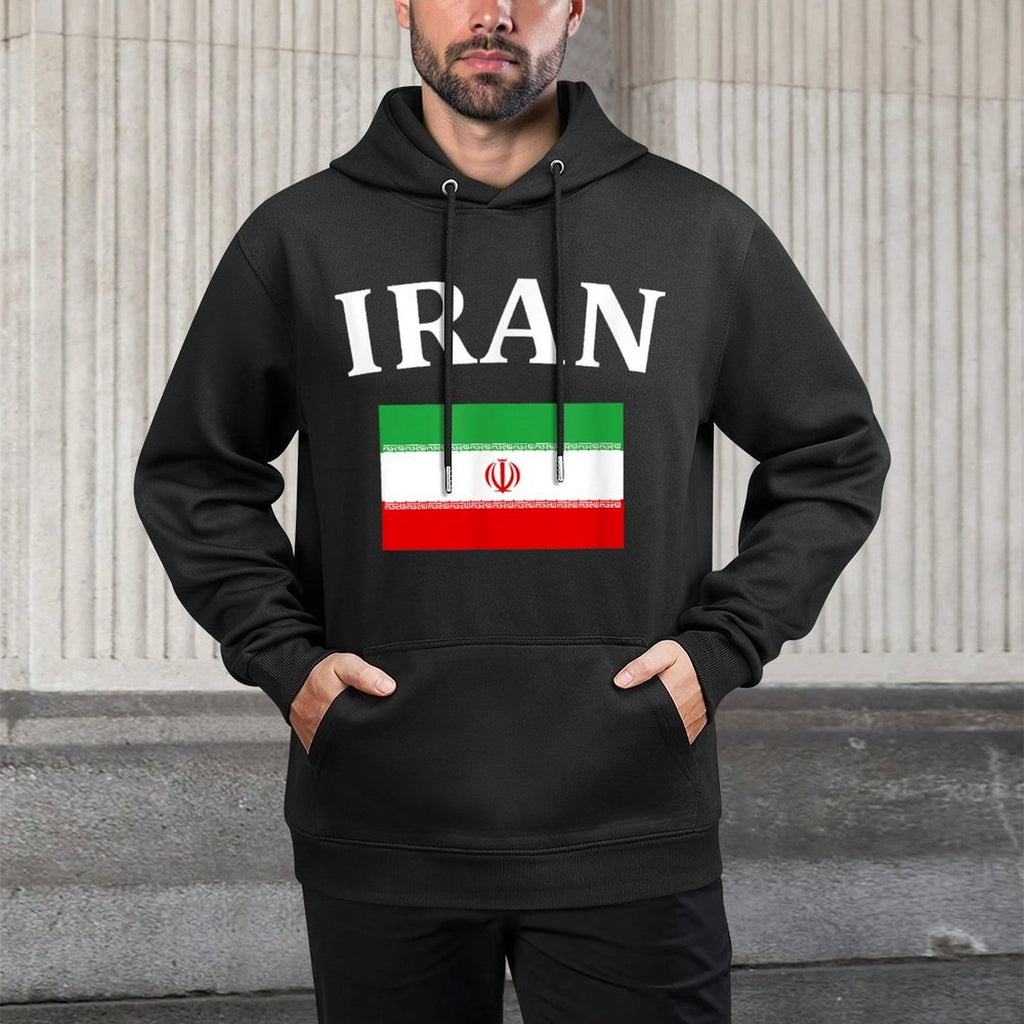 Iranian Pride T-shirt Iran Great Gift Adjustable Hood Hoodie