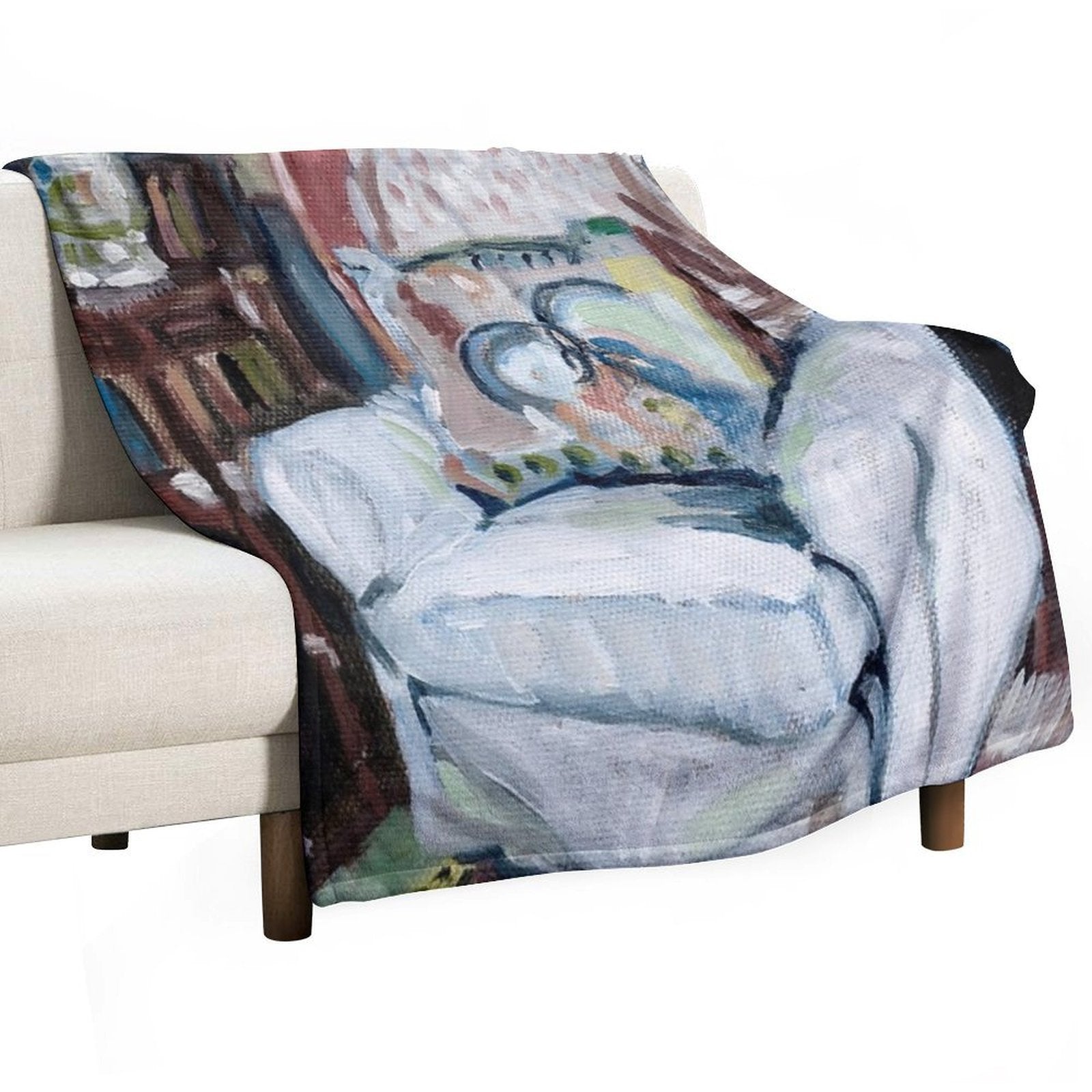 Duncan Grant's Armchair Anti-pilling Throw Blanket