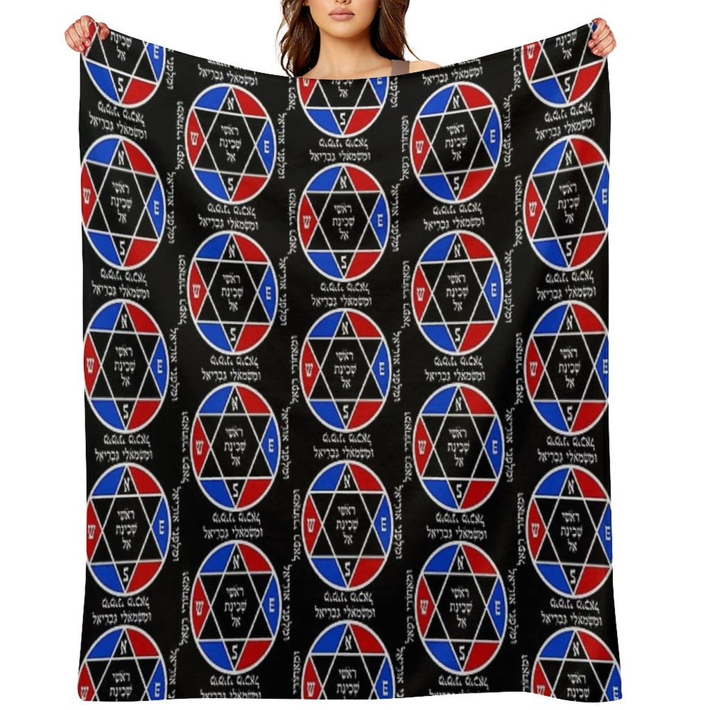 Angels of The Four Quarters Machine-washable Throw Blanket