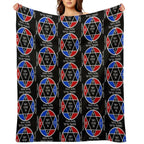 Angels of The Four Quarters Machine-washable Throw Blanket