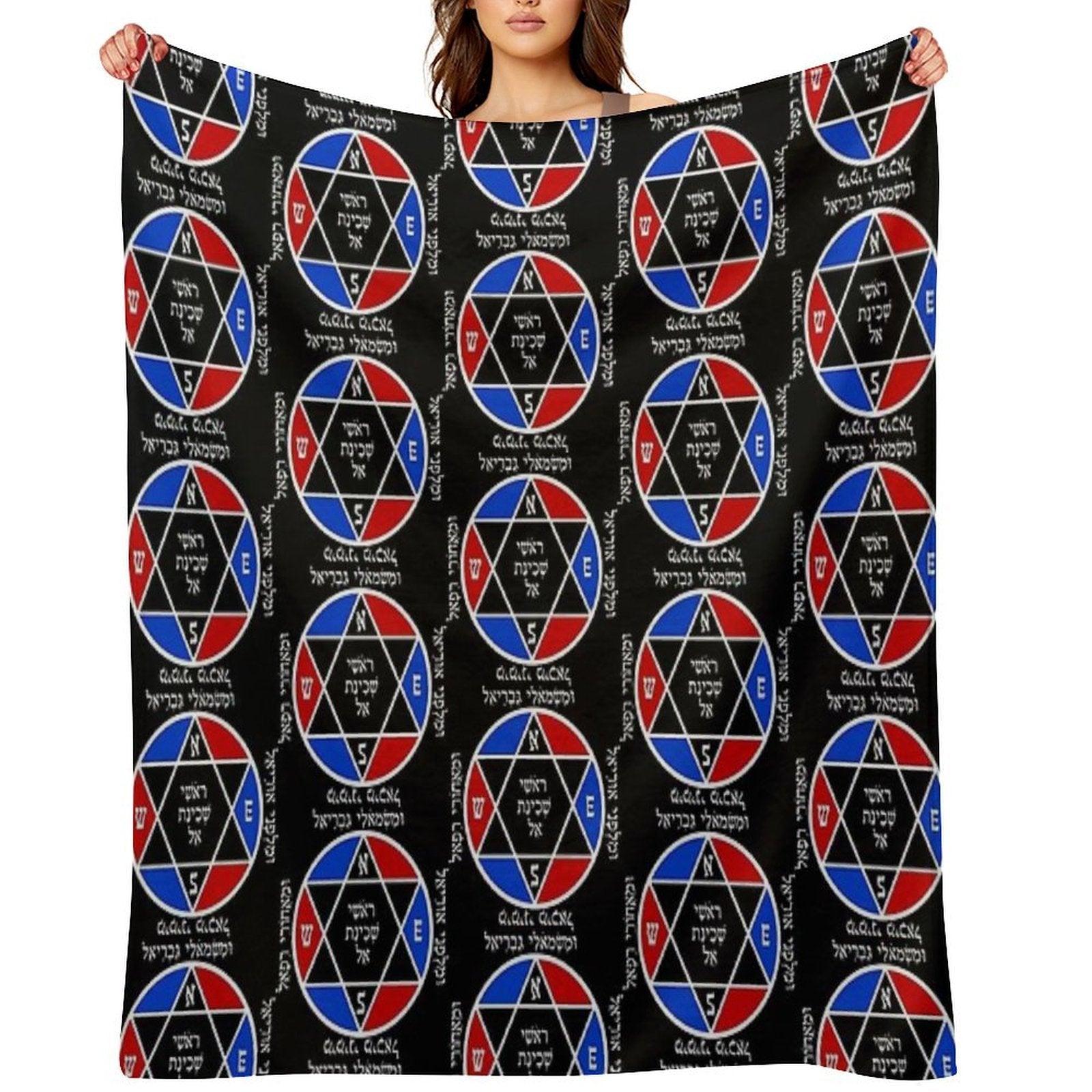 Angels of The Four Quarters Machine-washable Throw Blanket