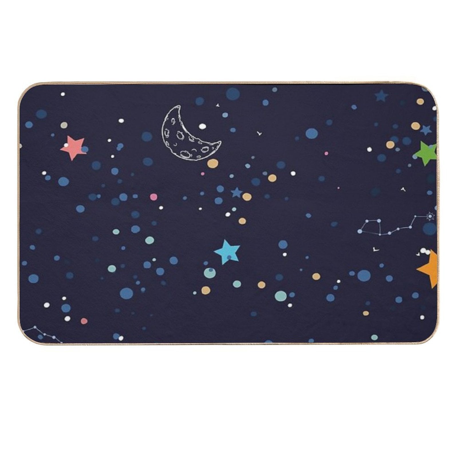 Galaxy  Dirt-Trapping Bath Mat