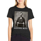 Funny Abraham Abe Lincoln July 4th History Buff Mens  Wrinkle-resistant T-Shirt