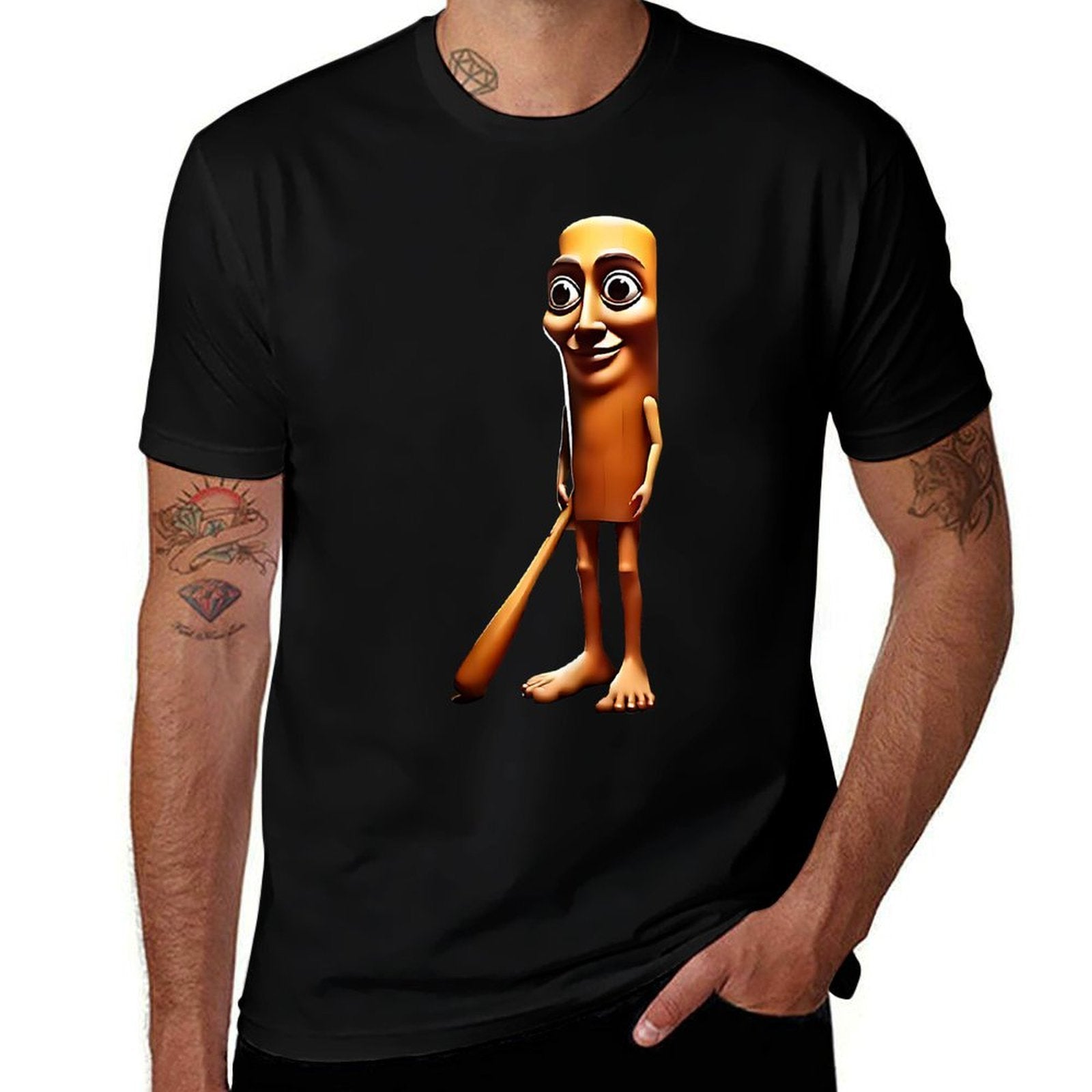 Tung Tung Tung Sahur - Italian Brainrot Meme  Versatile T-Shirt