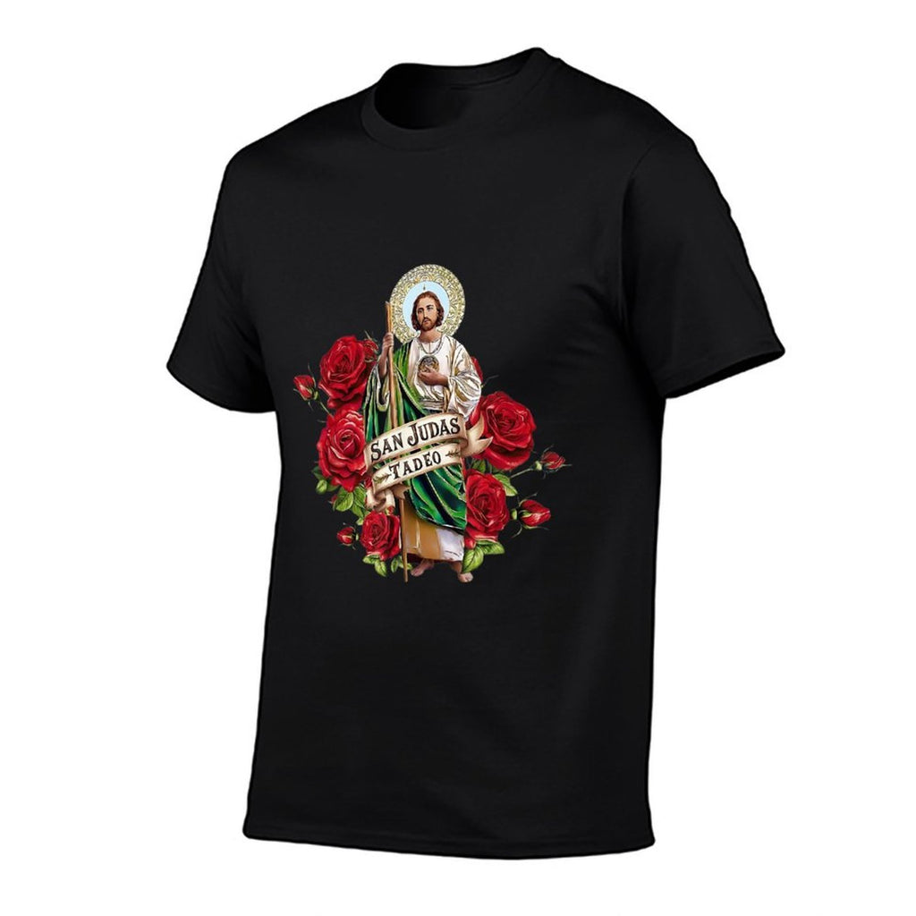 San Judas Tadeo Rose  Odor-resistant T-Shirt