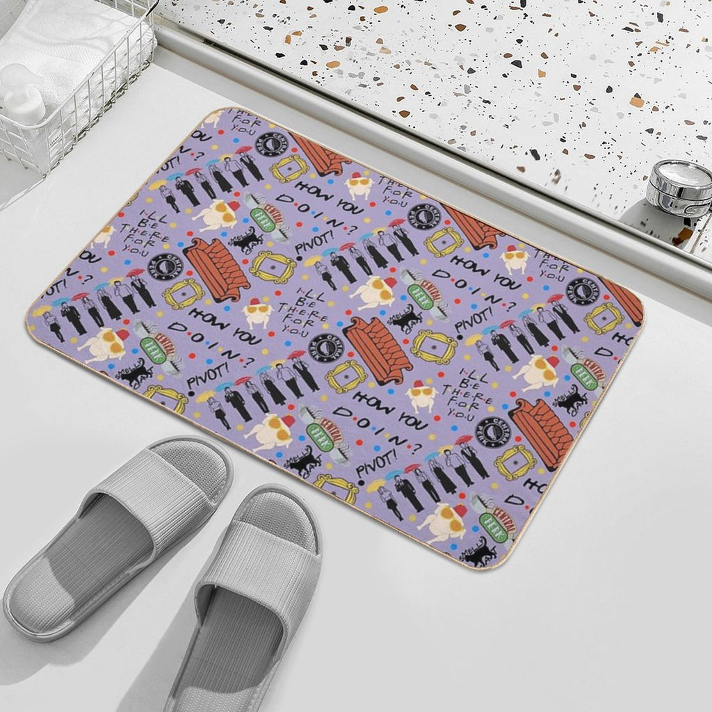 Best of Friends  Slip-Resistant Bath Mat