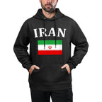 Iranian Pride T-shirt Iran Great Gift Adjustable Hood Hoodie