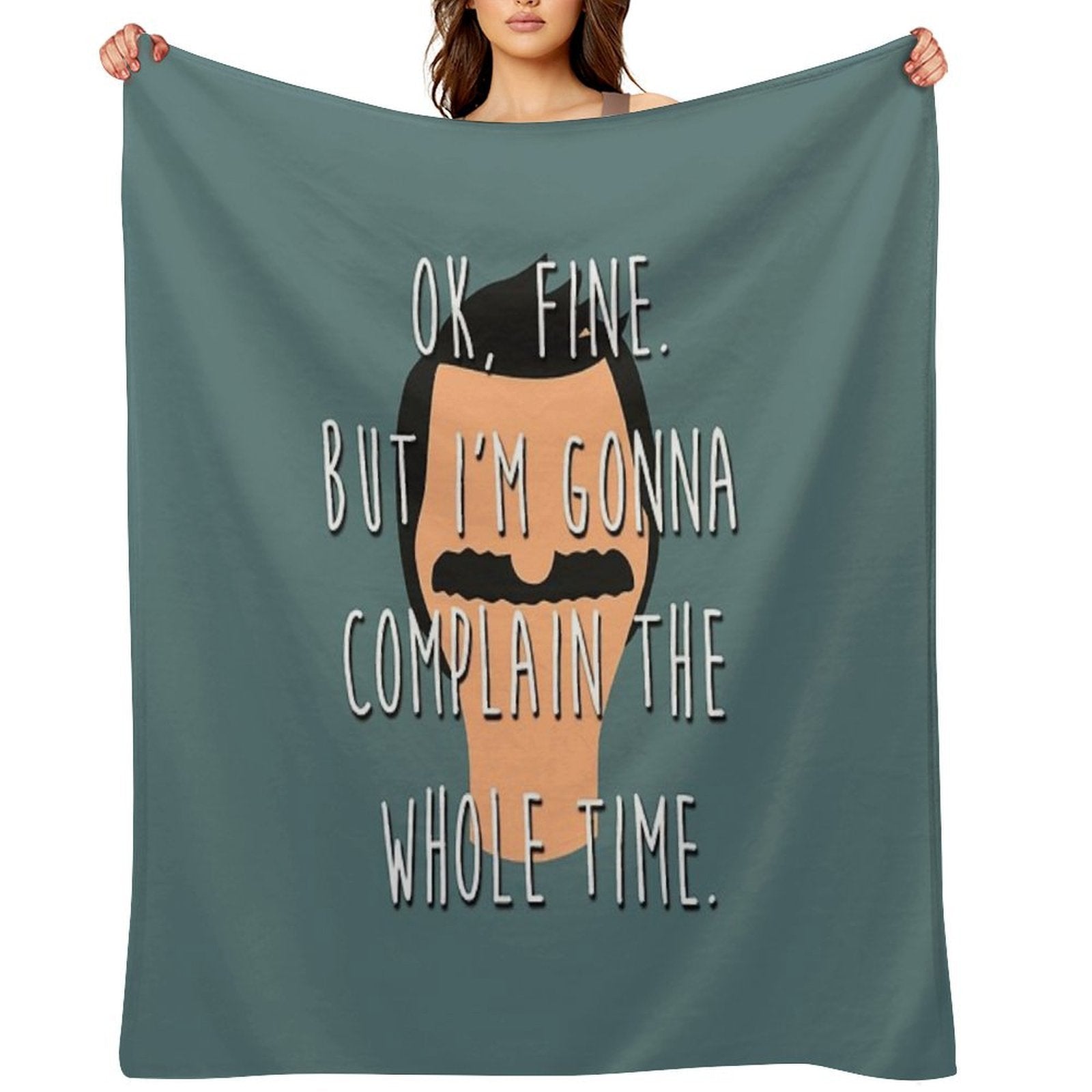 Ok Fine Durable Throw Blanket