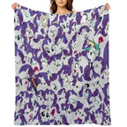 Rarity Mess Versatility Throw Blanket