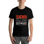 Teacher Pit Crew Car Racing Race Driver Racear Lover Race  Classic T-Shirt