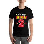 Its My 2nd Birthday Funny 2 Years Old Birthday Party Kids  Eco-friendly Material T-Shirt