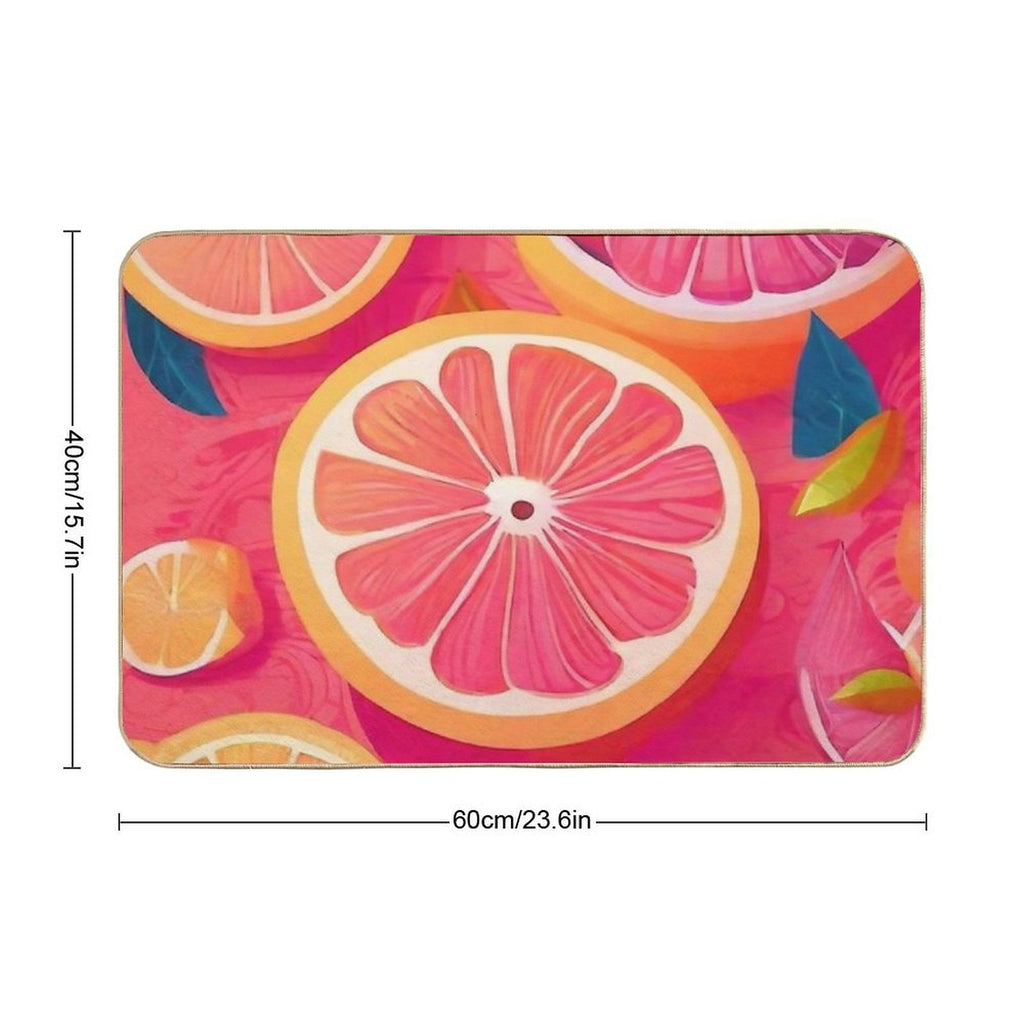 Grapefruit  Odorless Bath Mat