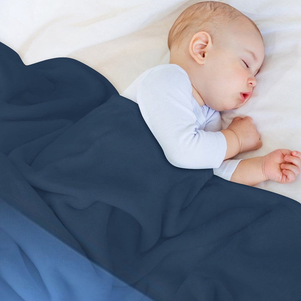 Cattle Egret Stands Gracefully in Field Compact Throw Blanket