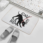 Cave Canem (Beware of Dog) - 2nd Version  Toxin-Free Bath Mat
