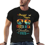 Straight Trippin Costa Rica 2025 Family Summer Vacation  High-quality Stitching T-Shirt