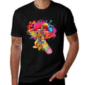 Shut The F--k Up Hippie Tie Dye Trippy Colours Sexy Lip  Affordable Price T-Shirt