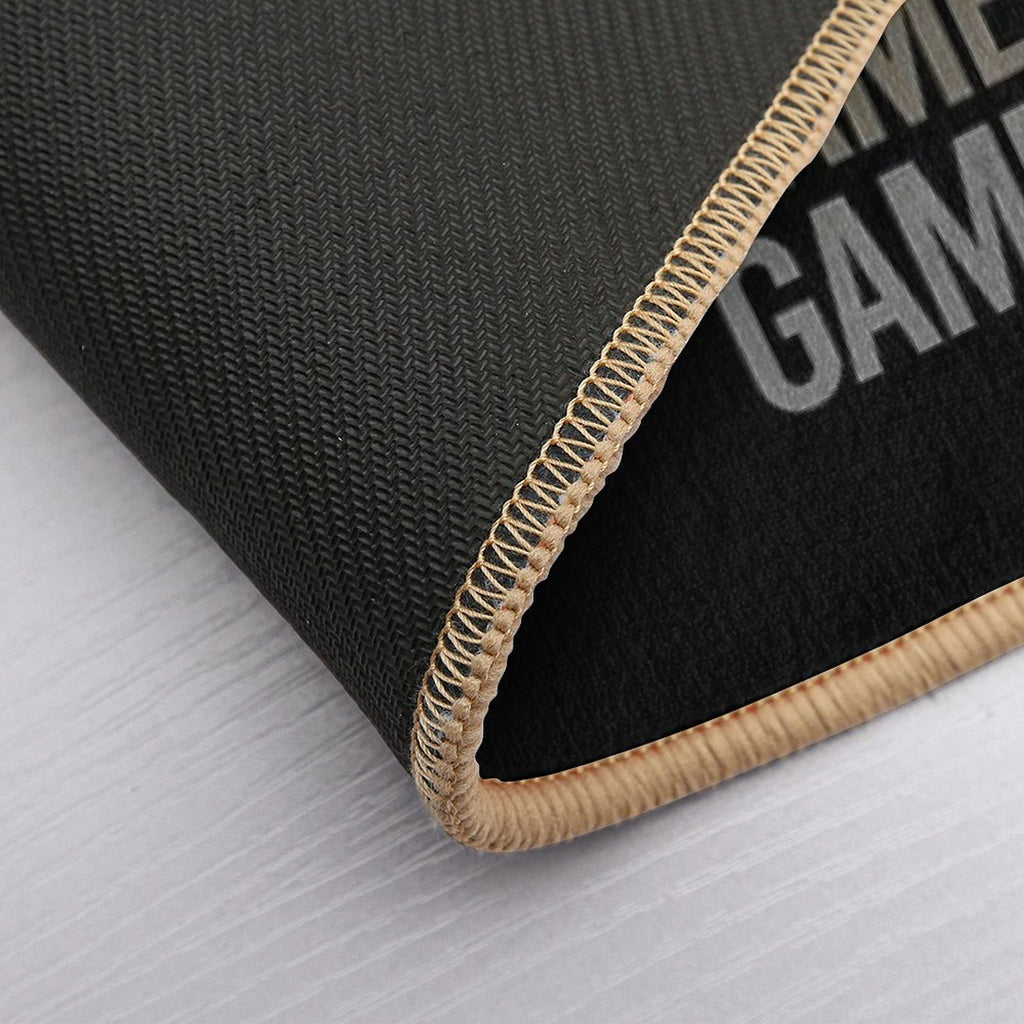 Gray Text Art Game Shows TV Show  Pet-Safe Bath Mat