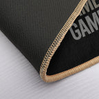 Gray Text Art Game Shows TV Show  Pet-Safe Bath Mat