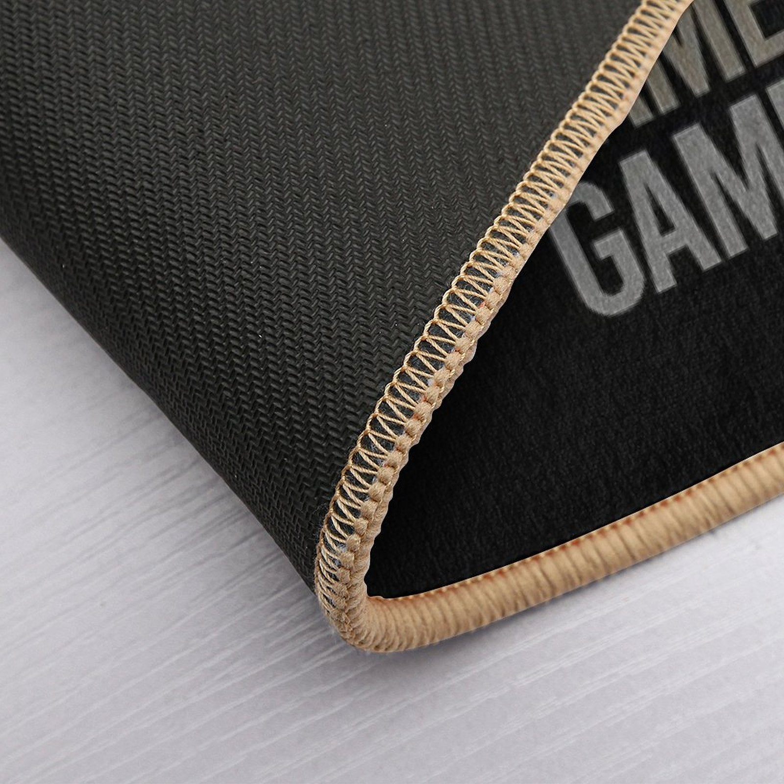 Gray Text Art Game Shows TV Show  Pet-Safe Bath Mat