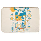 Beer Can X-Ray  Slip-Resistant Bath Mat