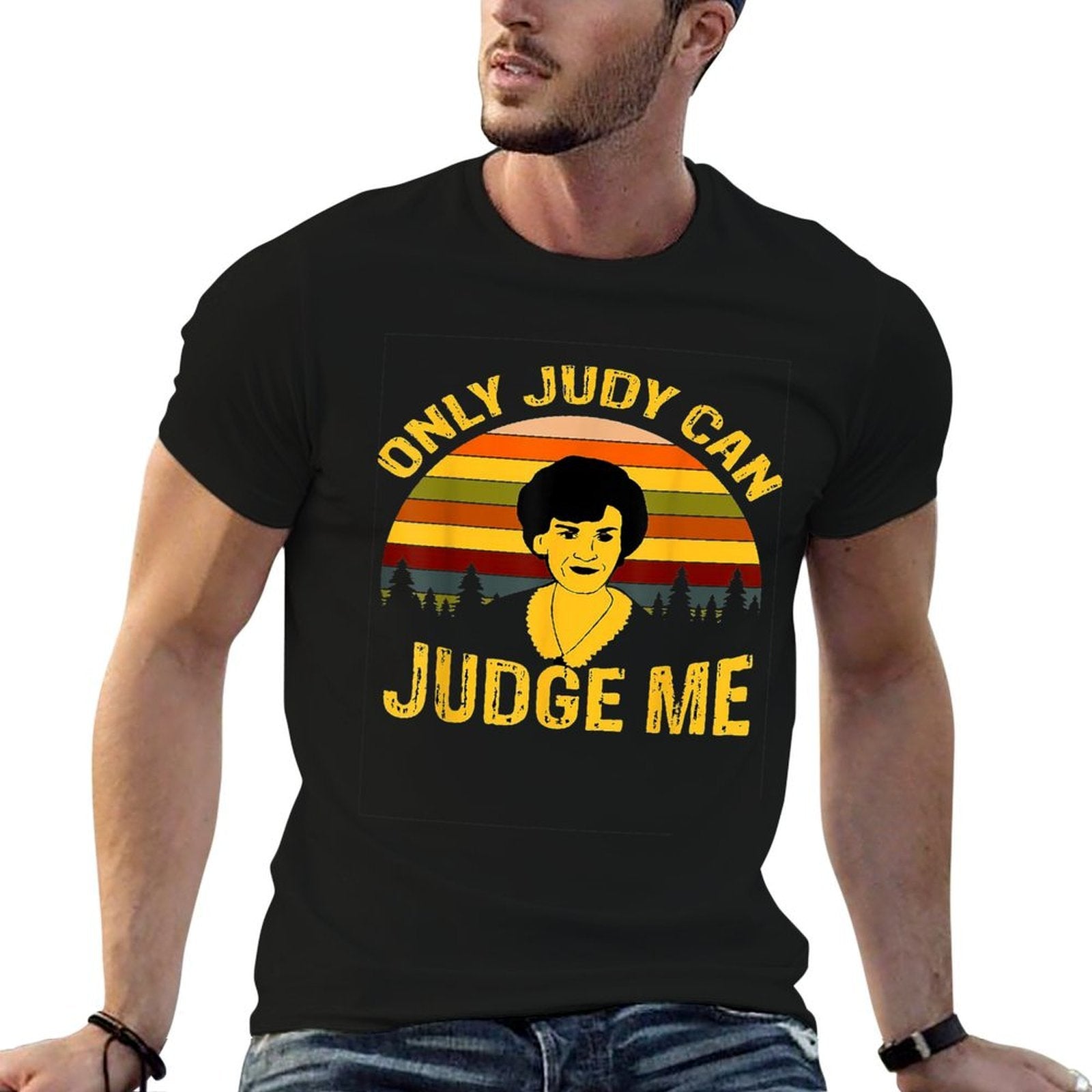 Only Judy Can Judge Me Vintage  Lightweight T-Shirt