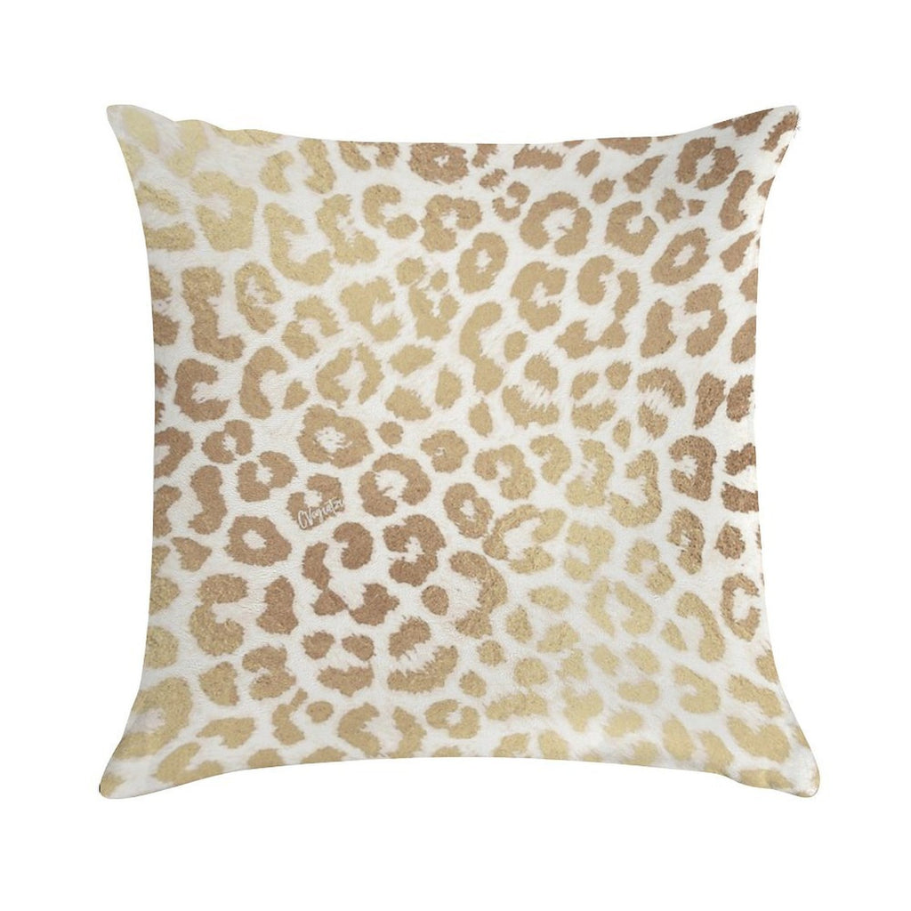 ReaL LeOpard - Greek Ancient Gold Soft Multiple Sizes Throw Pillow