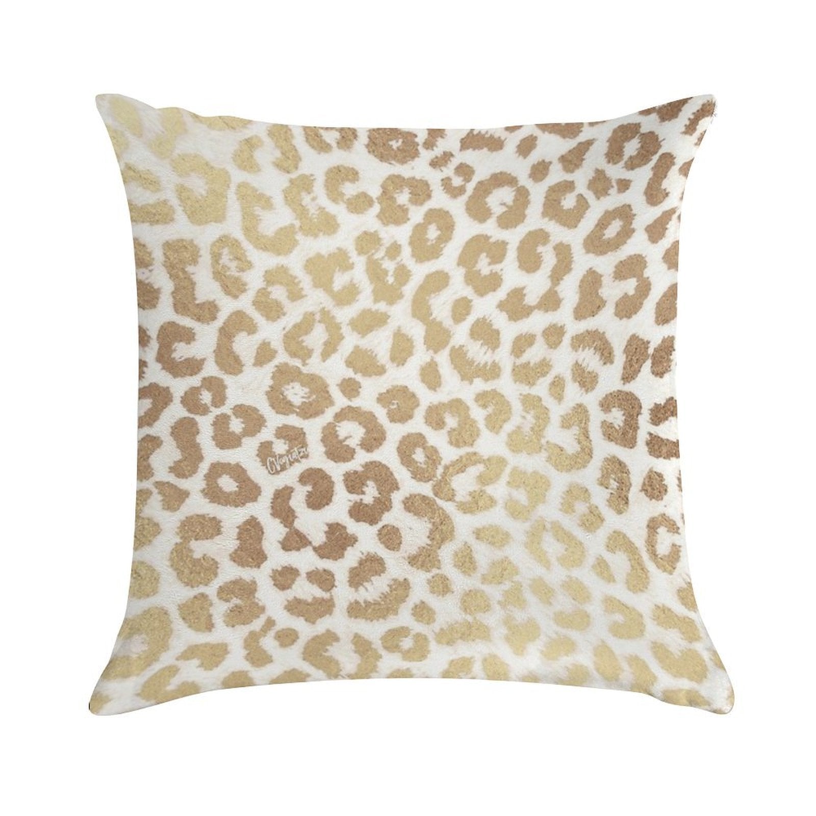 ReaL LeOpard - Greek Ancient Gold Soft Multiple Sizes Throw Pillow
