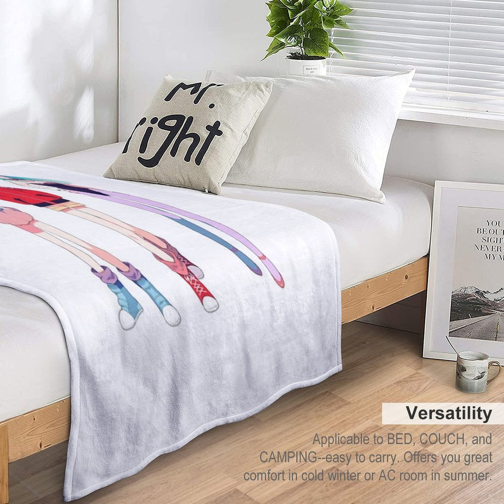 Bulma Girls Eco-conscious Throw Blanket