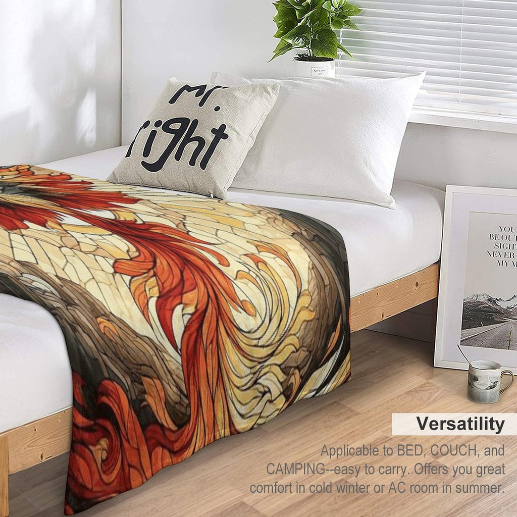 From Ashes, Hope Takes Flight Versatility Throw Blanket