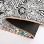 Deancas  Repositionable Bath Mat