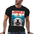 Funny Great Pyrenees Jowls Burger, Gentle Giant Cute Dog Mom  Summer-ready Fabric T-Shirt