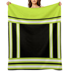 Fire Department, Fire Department Clothing, Fire Department Clothing, Design, Material Quick-dry Throw Blanket