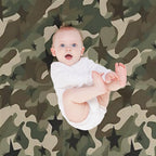 Camo Stars Blend Canvas 2 Multi-functional Throw Blanket
