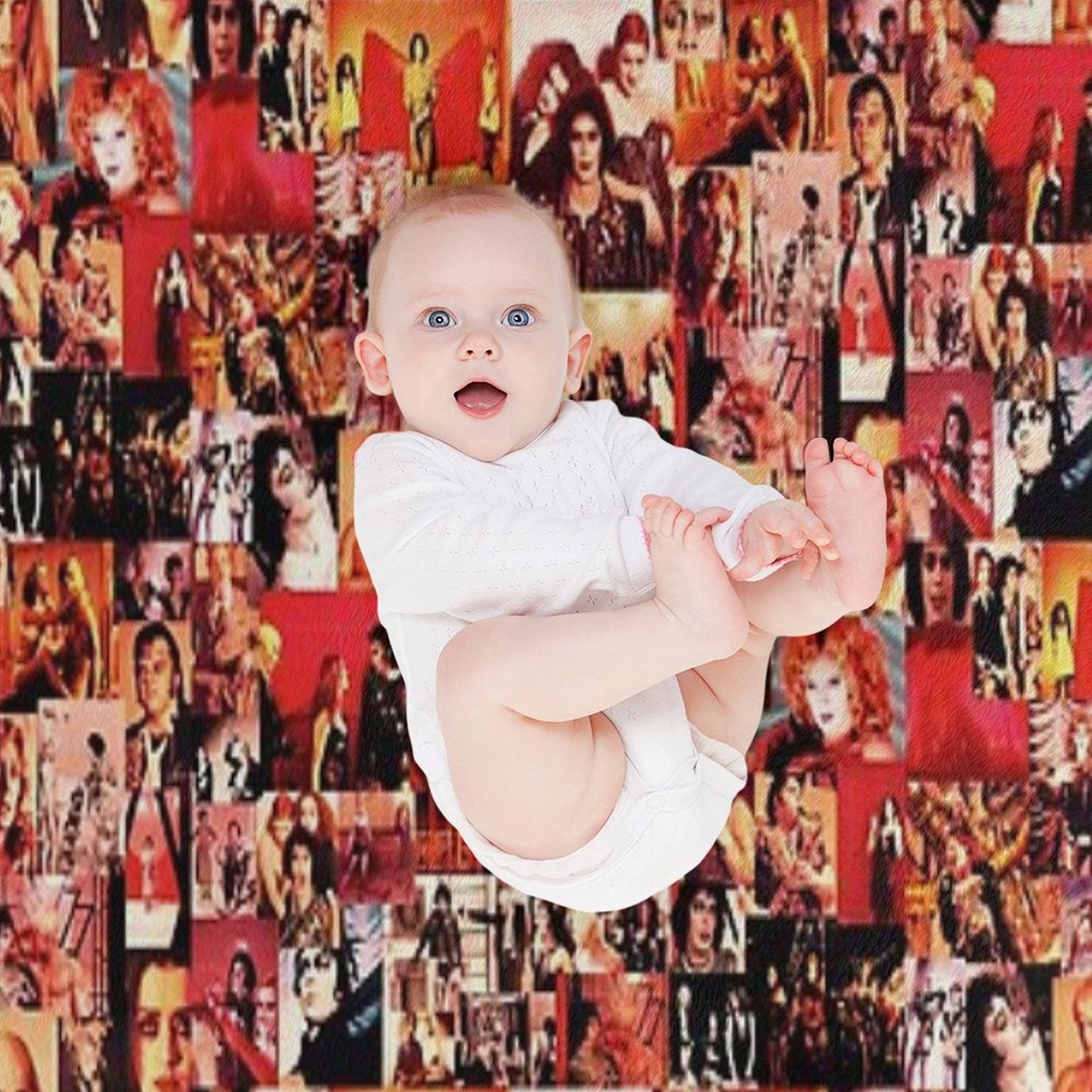 Oh, Rocky! Machine-washable Throw Blanket