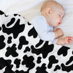 Cow Print Quick-dry Throw Blanket