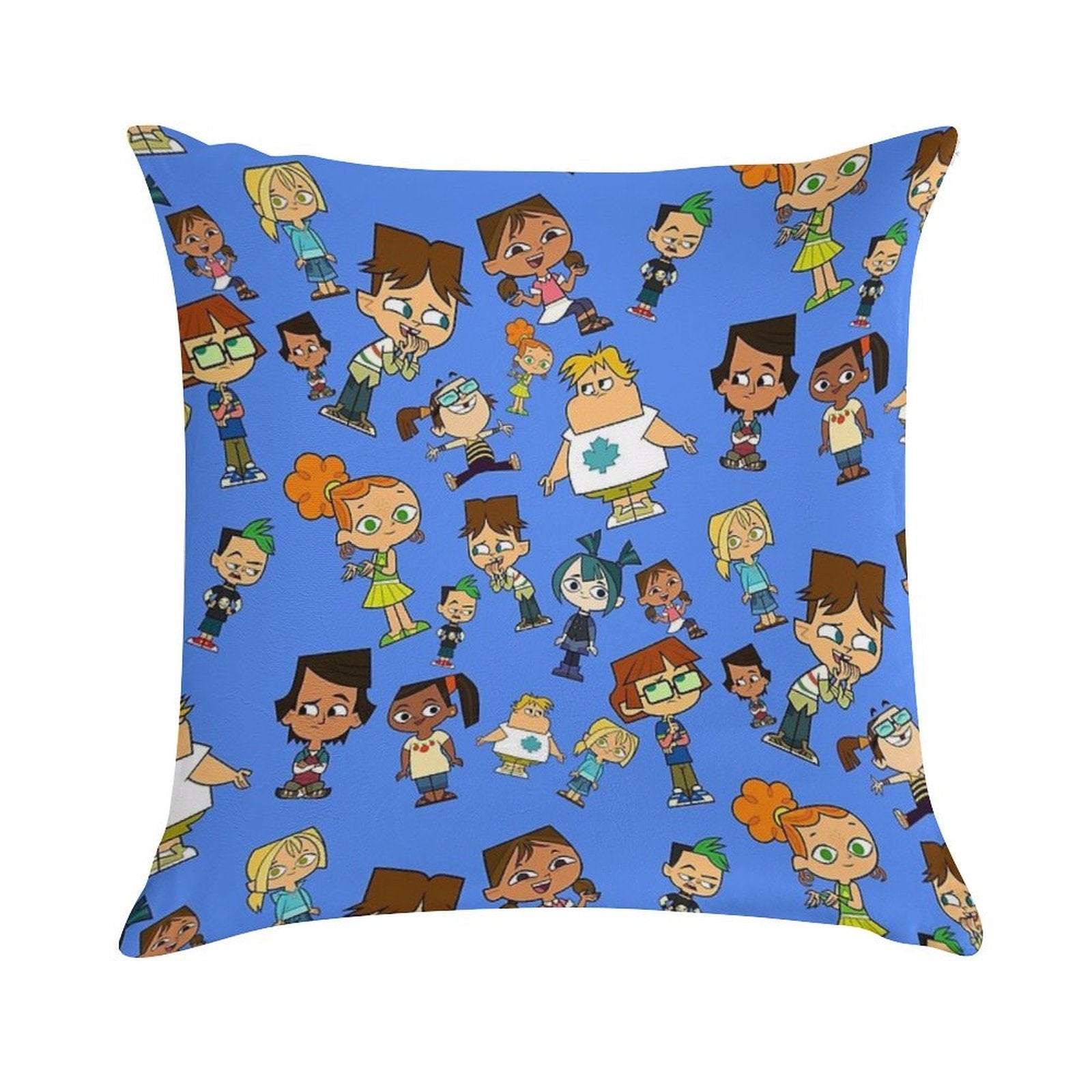 Total Dramarama; Blue Soft Multiple Sizes Throw Pillow