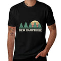New Hampshire NH Vintage Retro 70s Graphic  Classic T-Shirt
